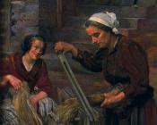 伊格纳西奥 狄亚兹 奥拉诺 : Cardando el lino